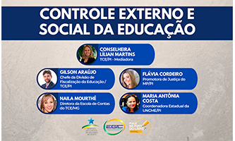 Controle social da educação será debatido em evento na próxima segunda-feira